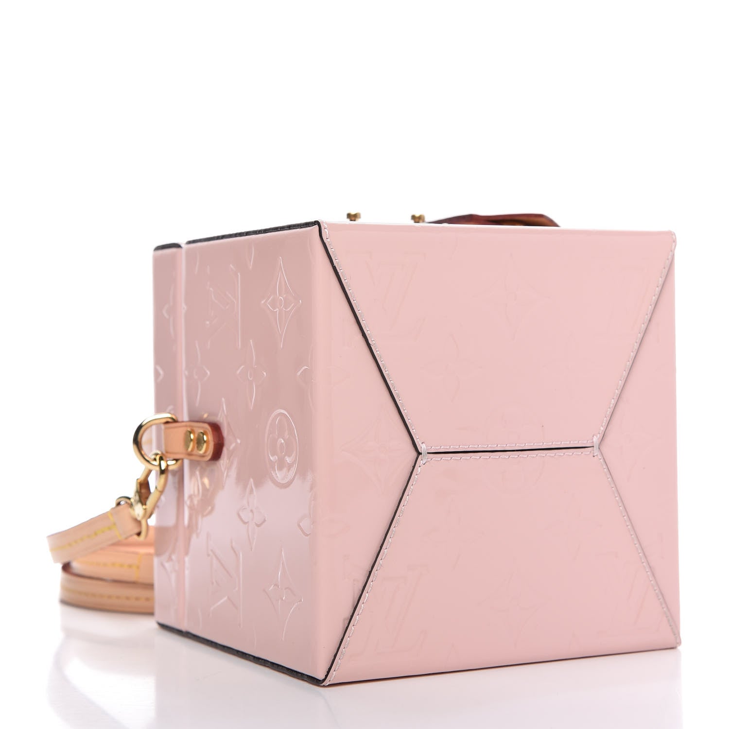 Louis Vuitton Vernis Bleecker Box Rose Ballerine 4 of 10