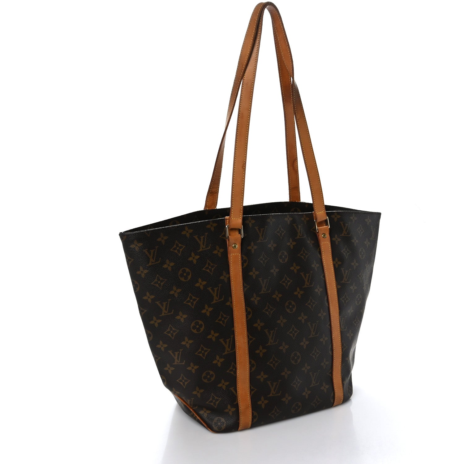 Louis Vuitton Monogram Sac Shopping Tote 2 of 7