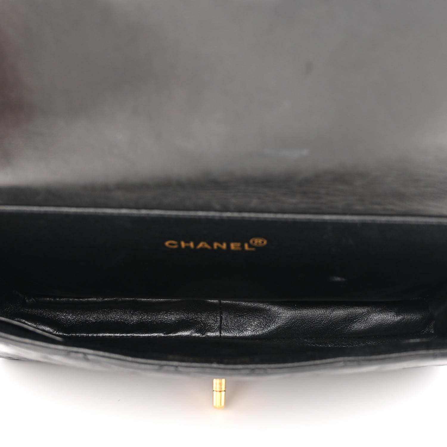 Chanel Lambskin Quilted Medium Double Sided Flap Black 6 of 16