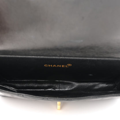 Chanel Lambskin Quilted Medium Double Sided Flap Black 6 of 16