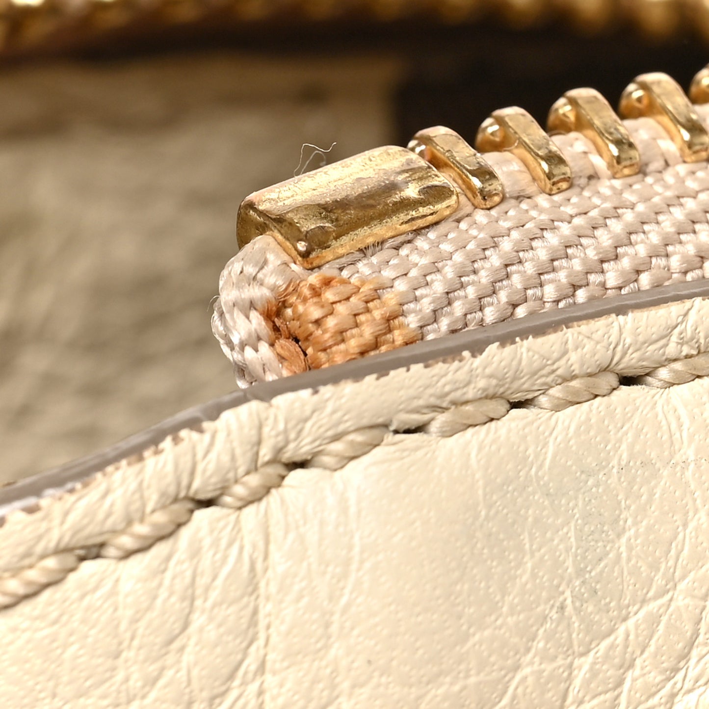 Calfskin Medium Marcie Satchel Cream