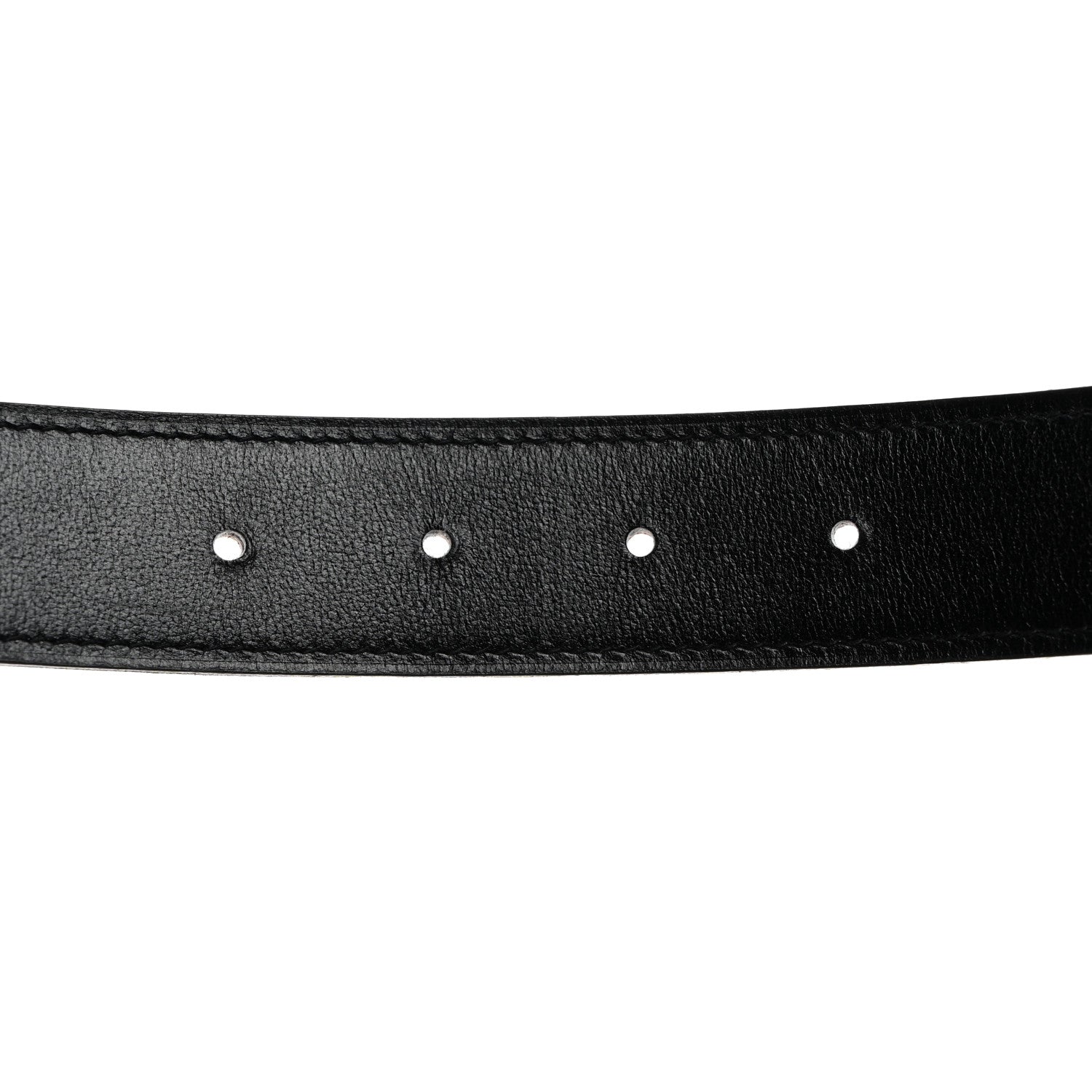 Hermes Box Togo 32mm Martelee H Belt 80 32 Black Gold 6 of 9