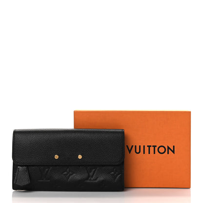 Louis Vuitton Empreinte Pont-Neuf Wallet Black 8 of 8