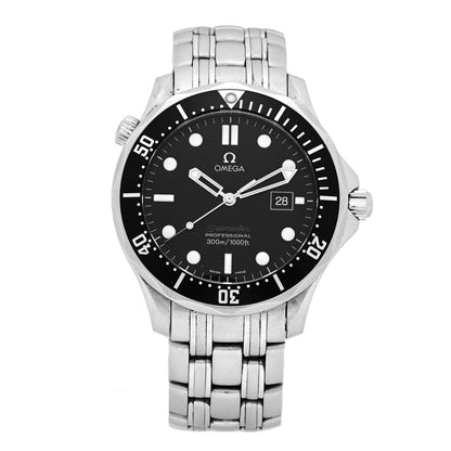 Omega Stainless Steel 41mm Seamaster 300M Quartz Watch Black 212.30.41.61.01.001 1 of 5