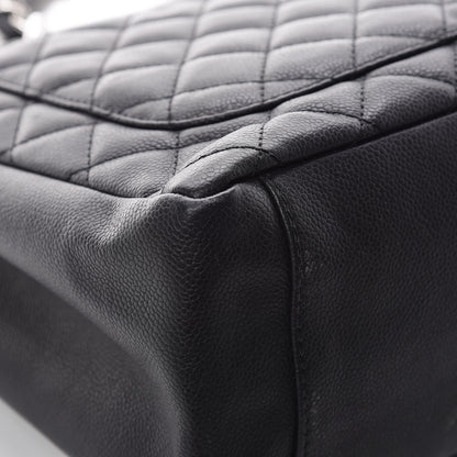 Chanel Caviar Quilted Grand Shopping Tote GST Black 9 of 15