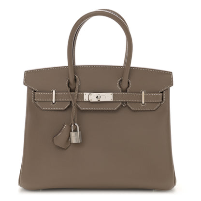 Hermes Epsom BIRKIN 30 Etoupe 1 of 13