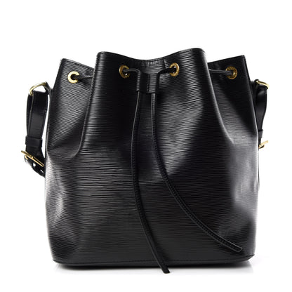 Louis Vuitton Epi Petit Noe Black 1 of 15