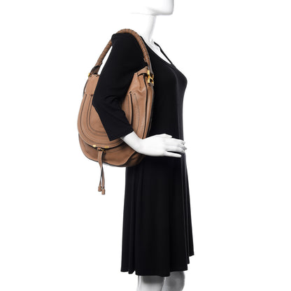 Chloe Calfskin Medium Marcie Hobo Nut 2 of 8
