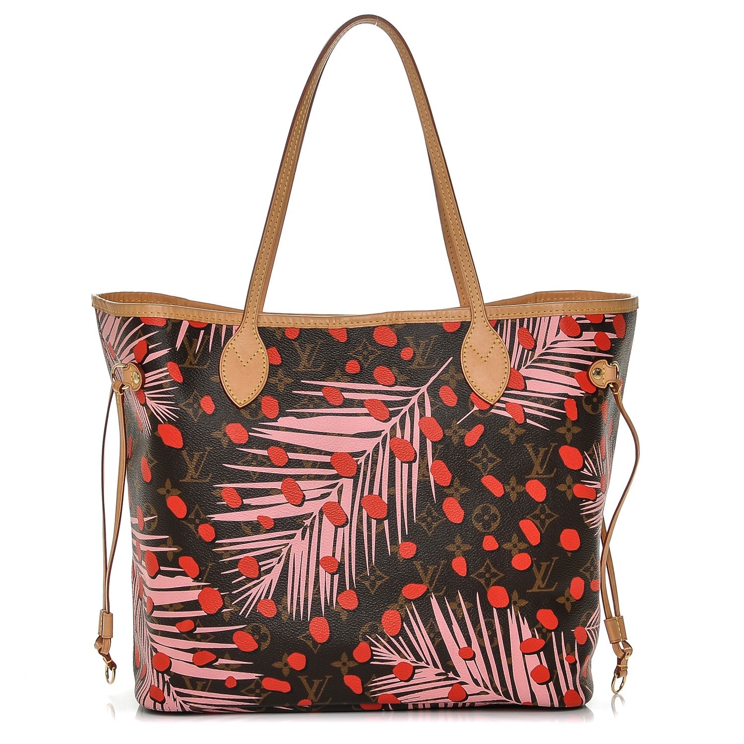 Louis Vuitton Monogram Jungle Dots Neo Neverfull MM Sugar Pink Poppy 1 of 6