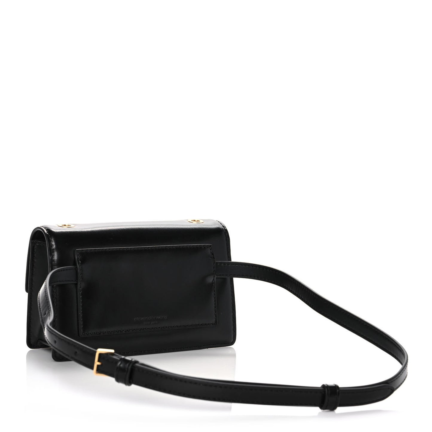 Calfskin Mini Legacy Satchel Black