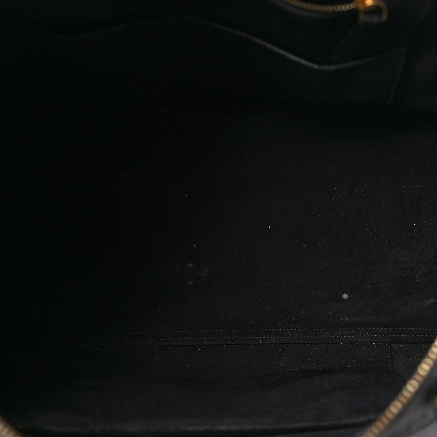 Bullhide Calfskin Small Ring Bag Black