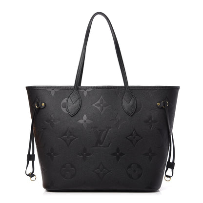 Louis Vuitton Empreinte Monogram Giant Neverfull MM Black 1 of 10