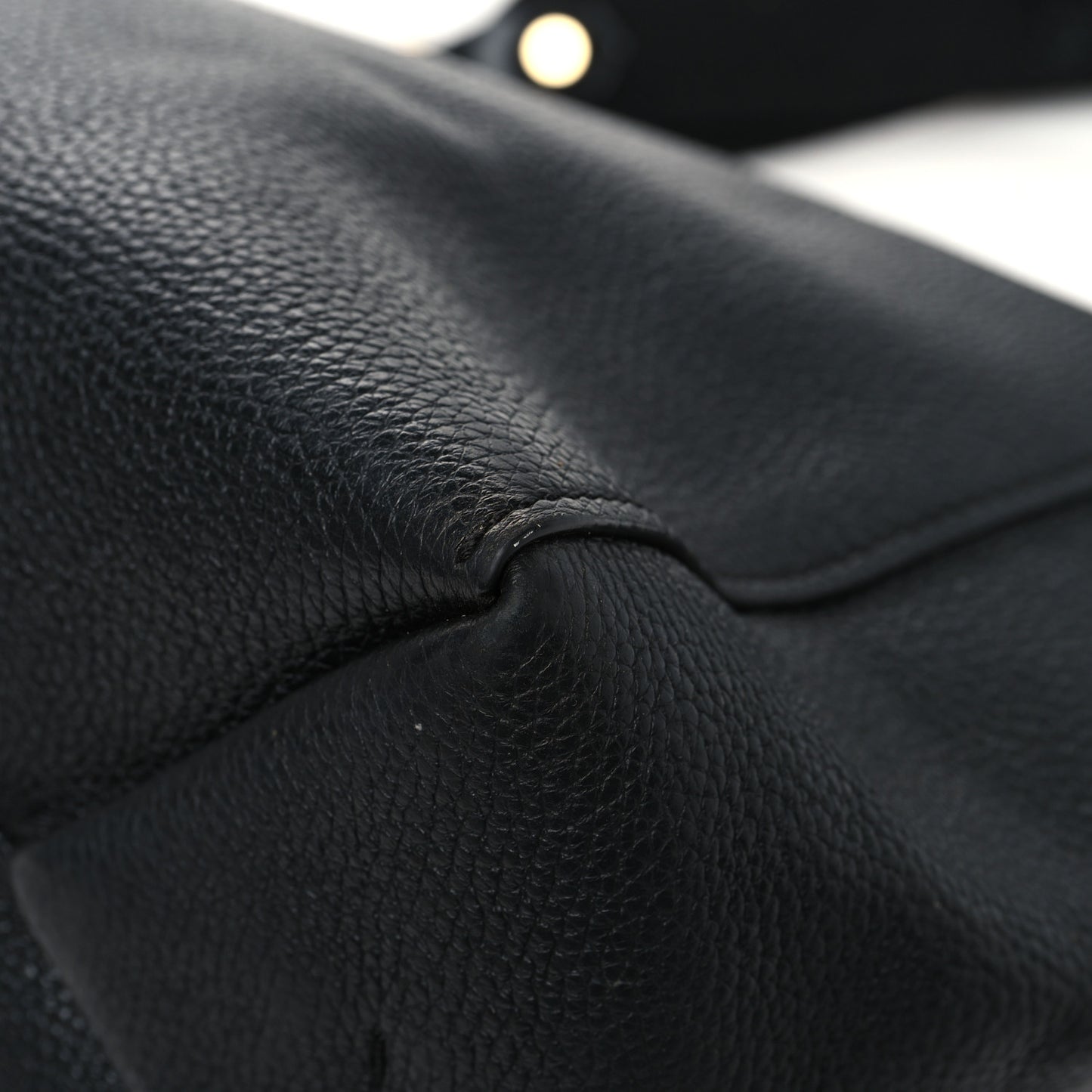 Calfskin Medium Flo Tote Black Pink