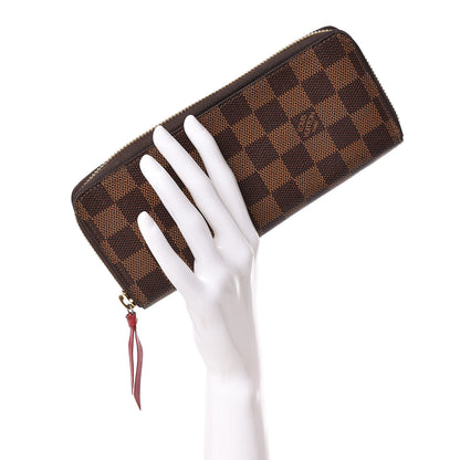 Louis Vuitton Damier Ebene Clemence Wallet 2 of 7