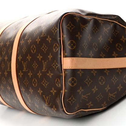 Louis Vuitton Monogram Keepall Bandouliere 50 9 of 10