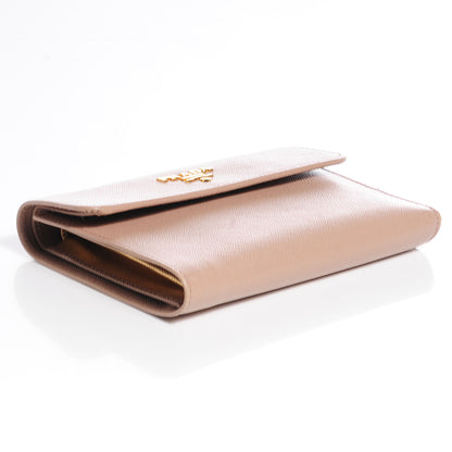 Prada Saffiano Multicolor Wallet Cammeo Platino 6 of 18