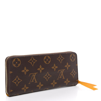 Louis Vuitton Monogram Clemence Wallet Jonquille 2 of 7