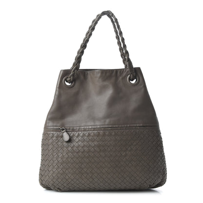 Bottega Veneta Cervo Deerskin Julie Tote Steel 1 of 10