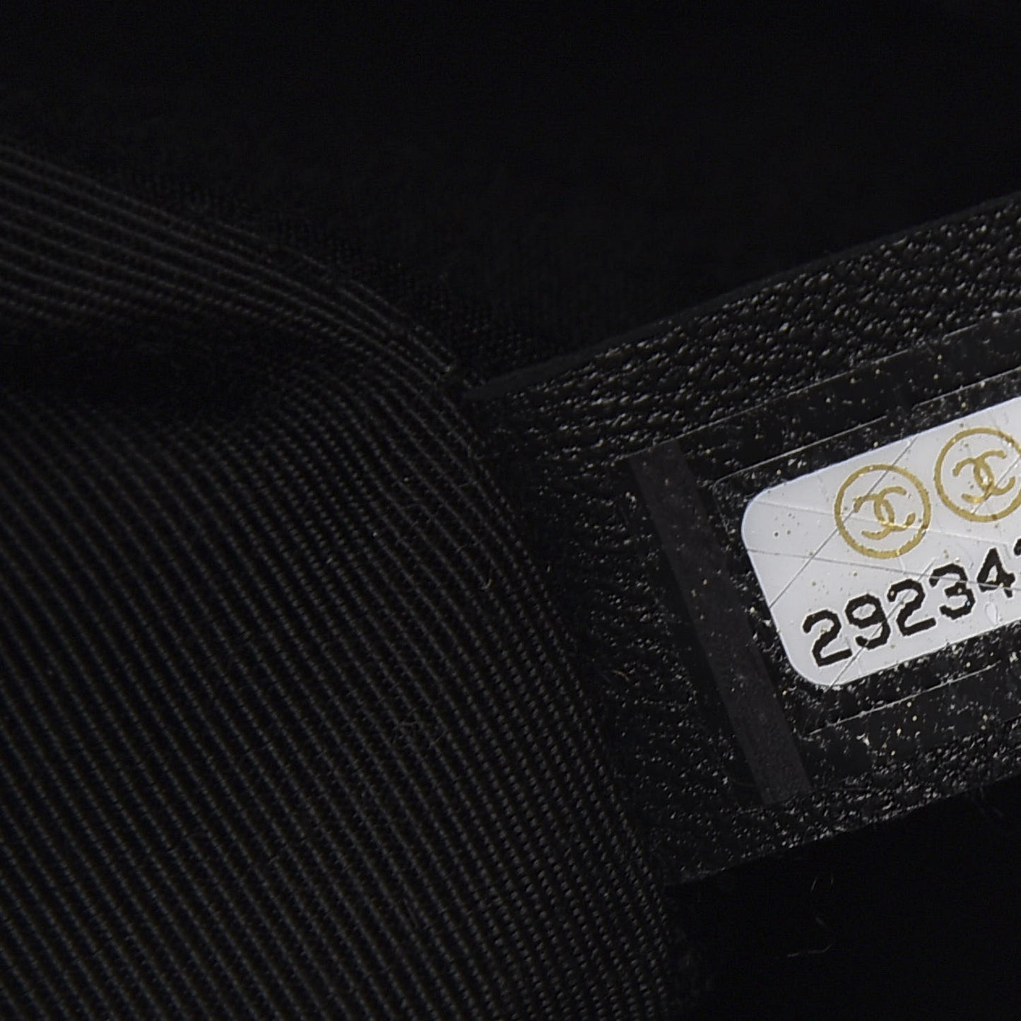 Caviar Quilted Backpack Bag Black