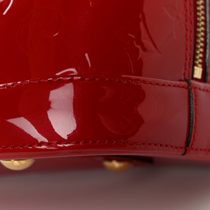 Louis Vuitton Vernis Alma PM Pomme D'Amour 10 of 14
