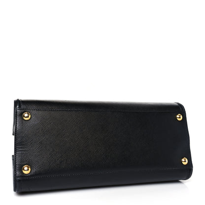 Prada Saffiano Soft Calfskin Tote Black 4 of 8
