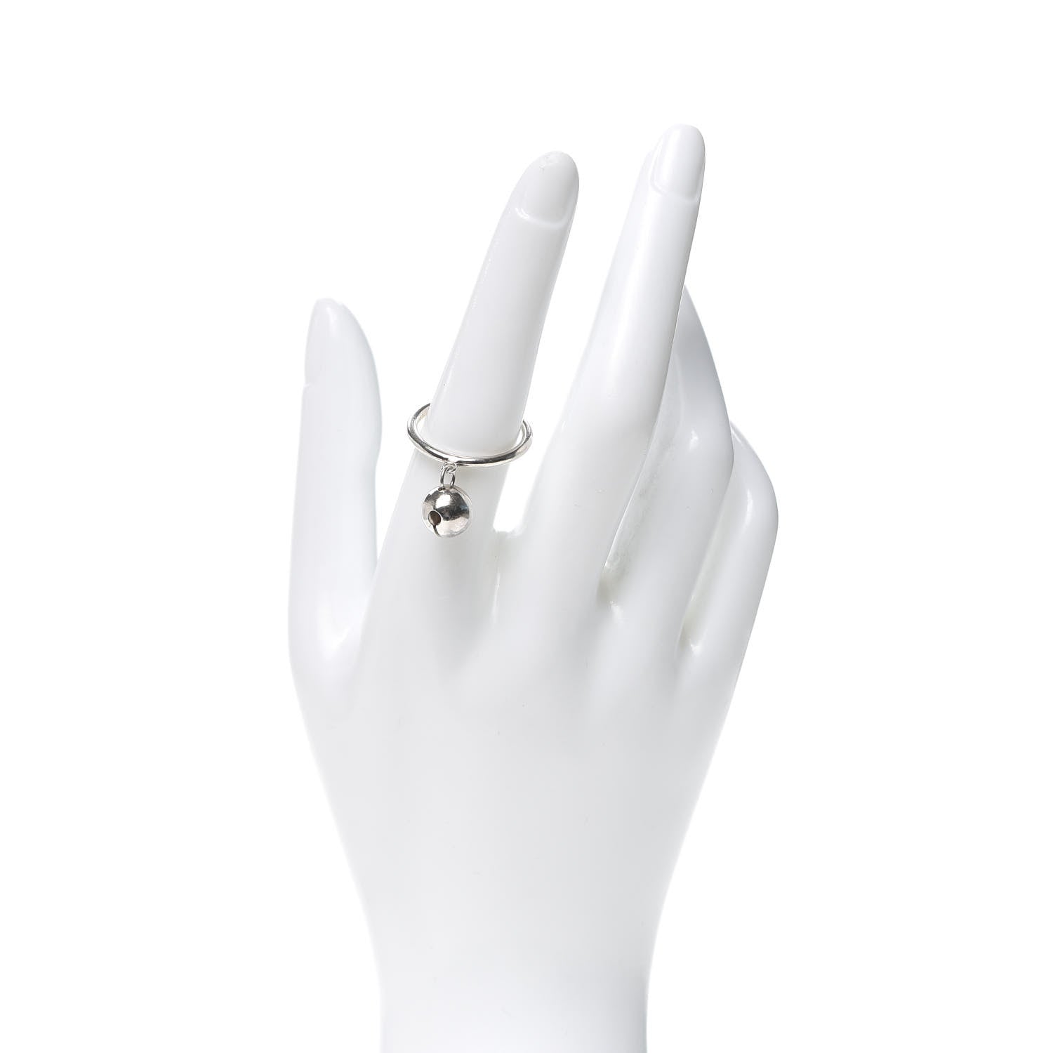 Tiffany Sterling Silver Paloma Picasso Campanitas Bell Ring 56 7.5 2 of 5
