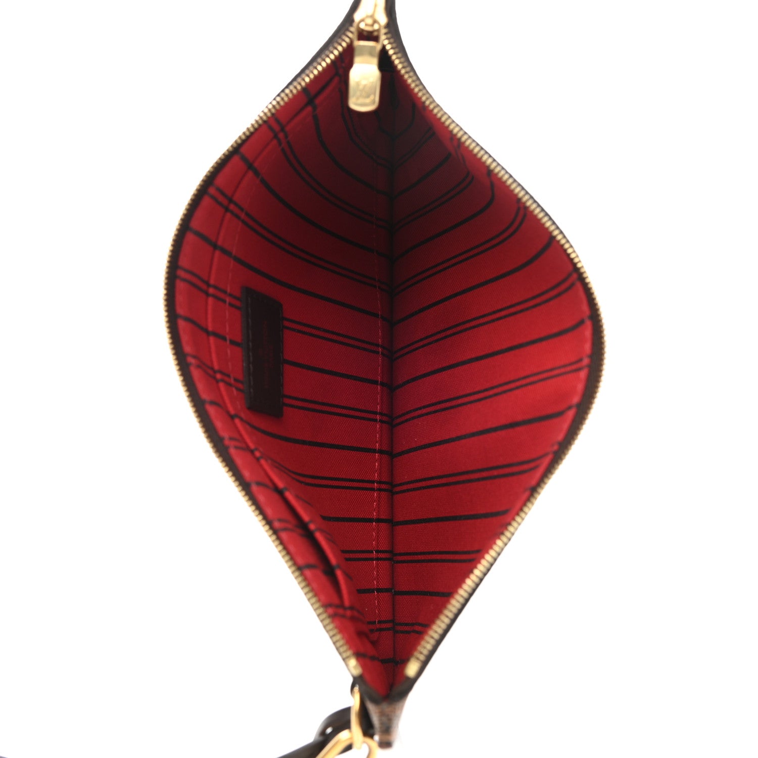 Louis Vuitton Damier Ebene Neverfull MM GM Pochette 5 of 9