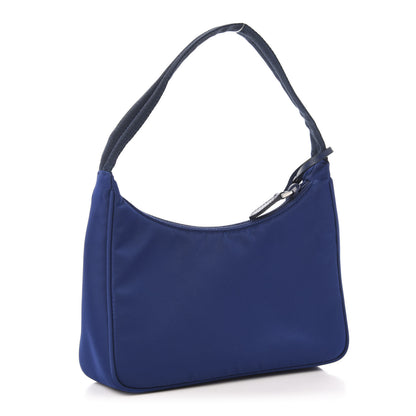 Prada Tessuto Nylon Mini Re-Edition 2000 Bag Bluette 3 of 11