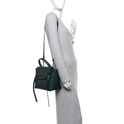 Celine Grained Calfskin Micro Belt Bag Amazone 2 of 11