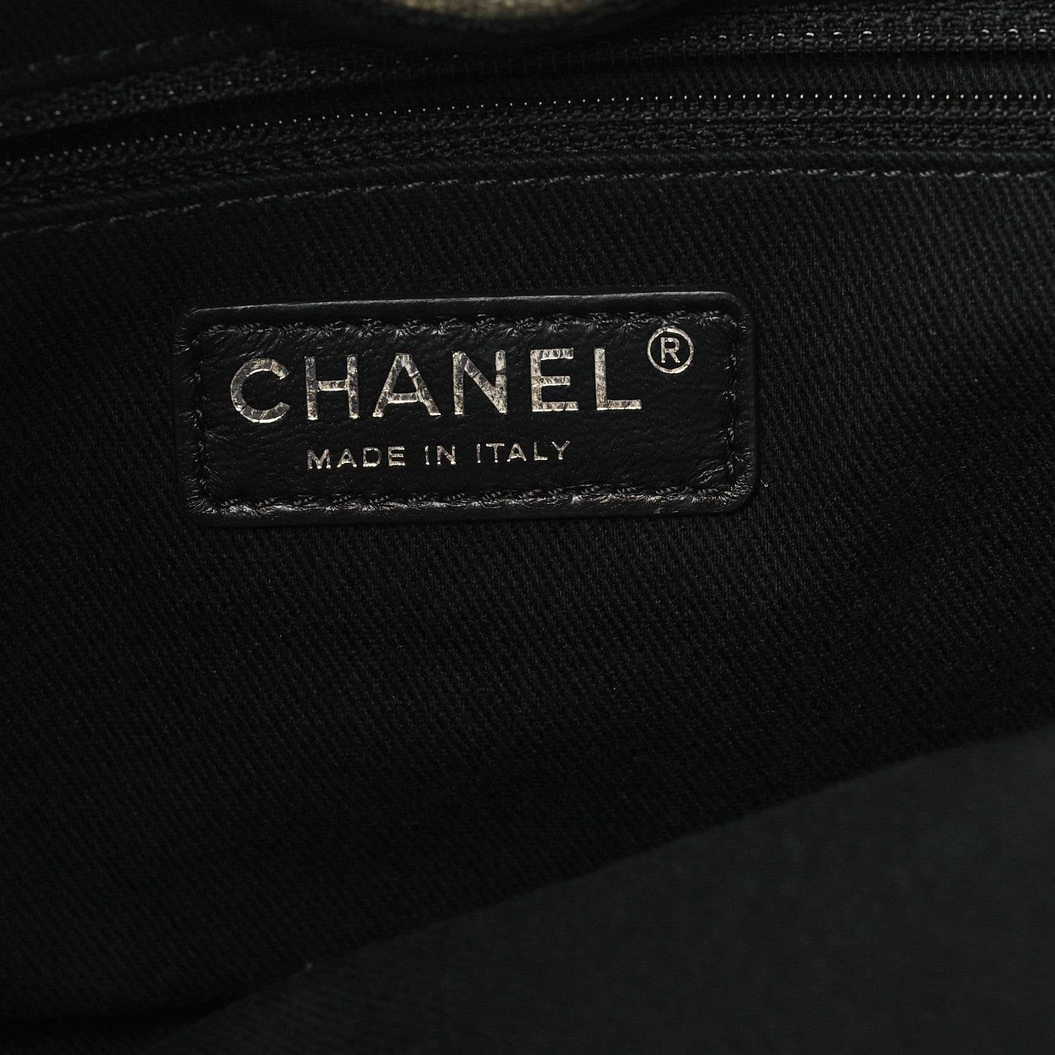 Chanel Canvas Medium Deauville Tote Beige Black 6 of 13