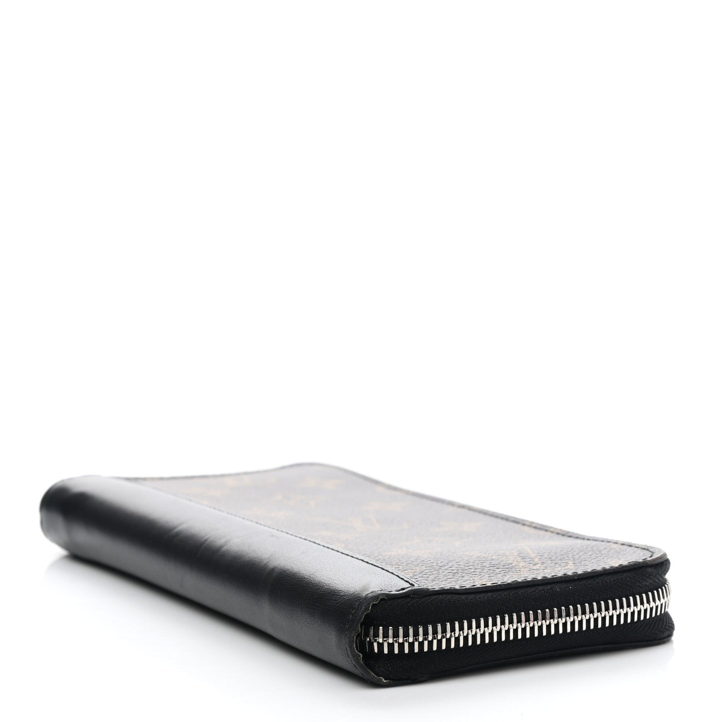 Monogram Macassar Vertical Zippy Wallet