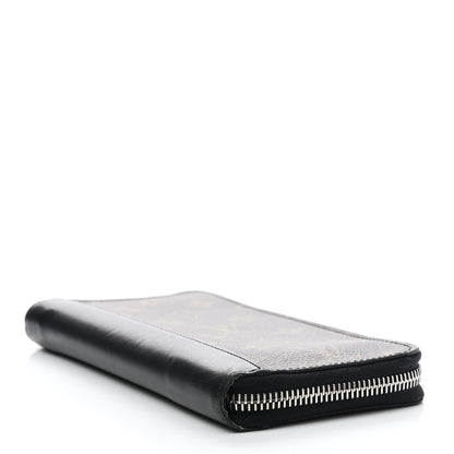 Louis Vuitton Monogram Macassar Vertical Zippy Wallet 4 of 10