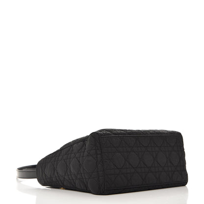Christian Dior Nylon Cannage Medium Lady Dior Black 5 of 10