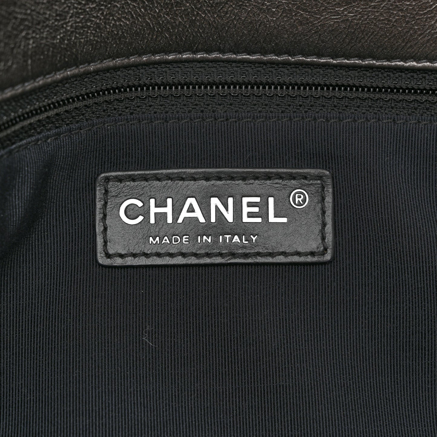 Calfskin Quilted Medium Chain Me Flap Grey