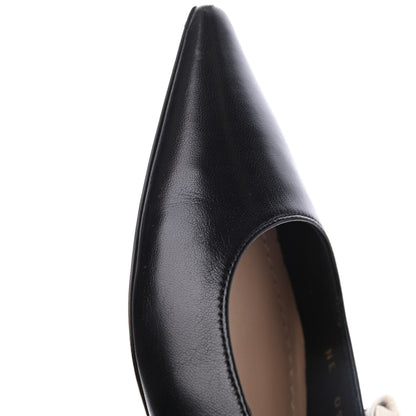 Christian Dior Lambskin Ribbon J'Adior Slingback Ballet Flats 35.5 Black 10 of 16