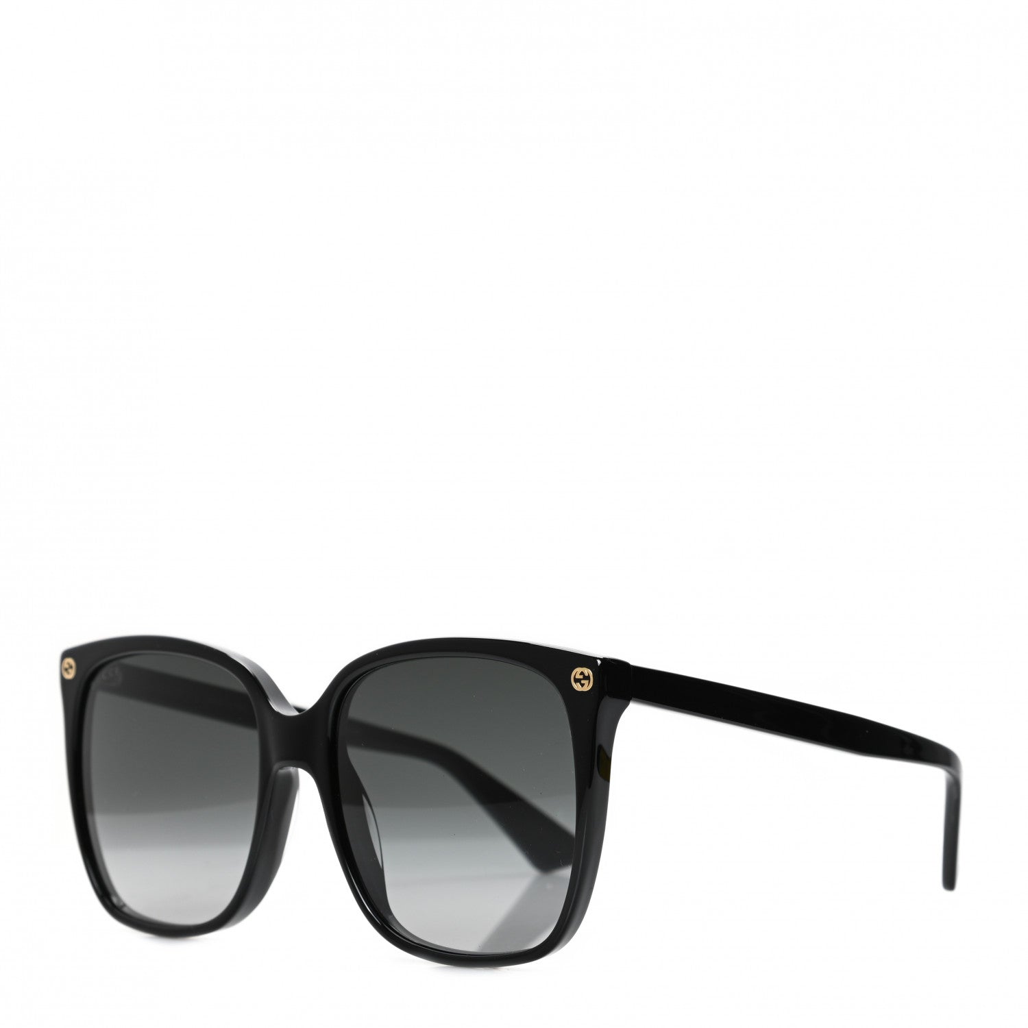 Gucci Acetate GG Sunglasses GG0022S Black 1 of 8