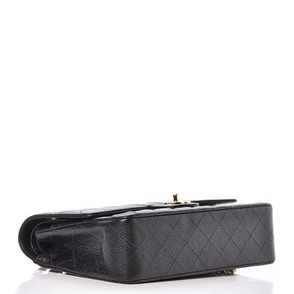 Chanel Caviar Quilted Medium Double Flap Black 4 of 16