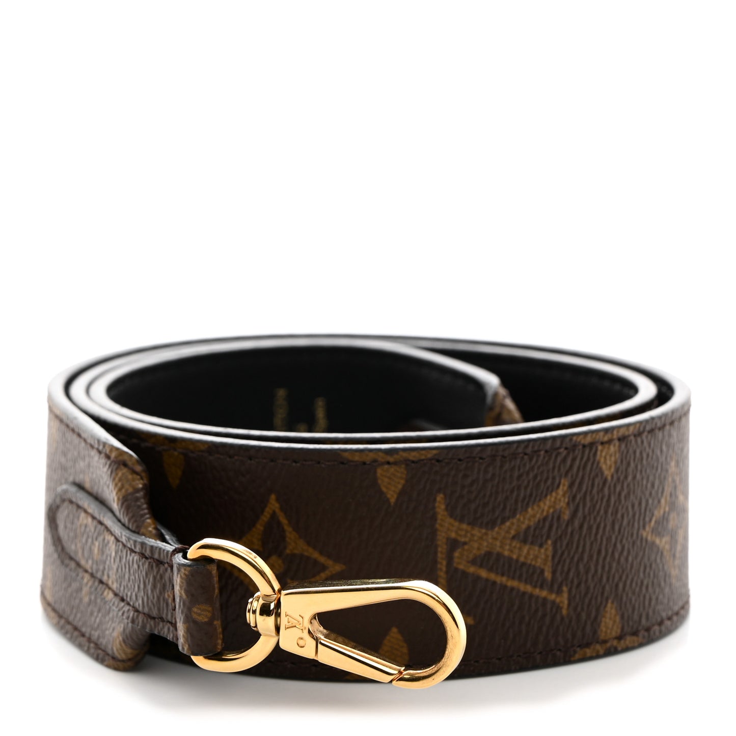 Monogram Bandouliere Shoulder Strap Black