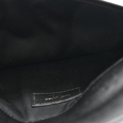 Saint Laurent Grain De Poudre Uptown Pouch Black 5 of 7