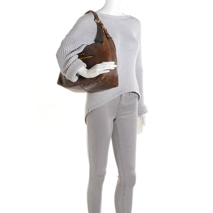 Prada Vitello Shine Hobo 2 of 10