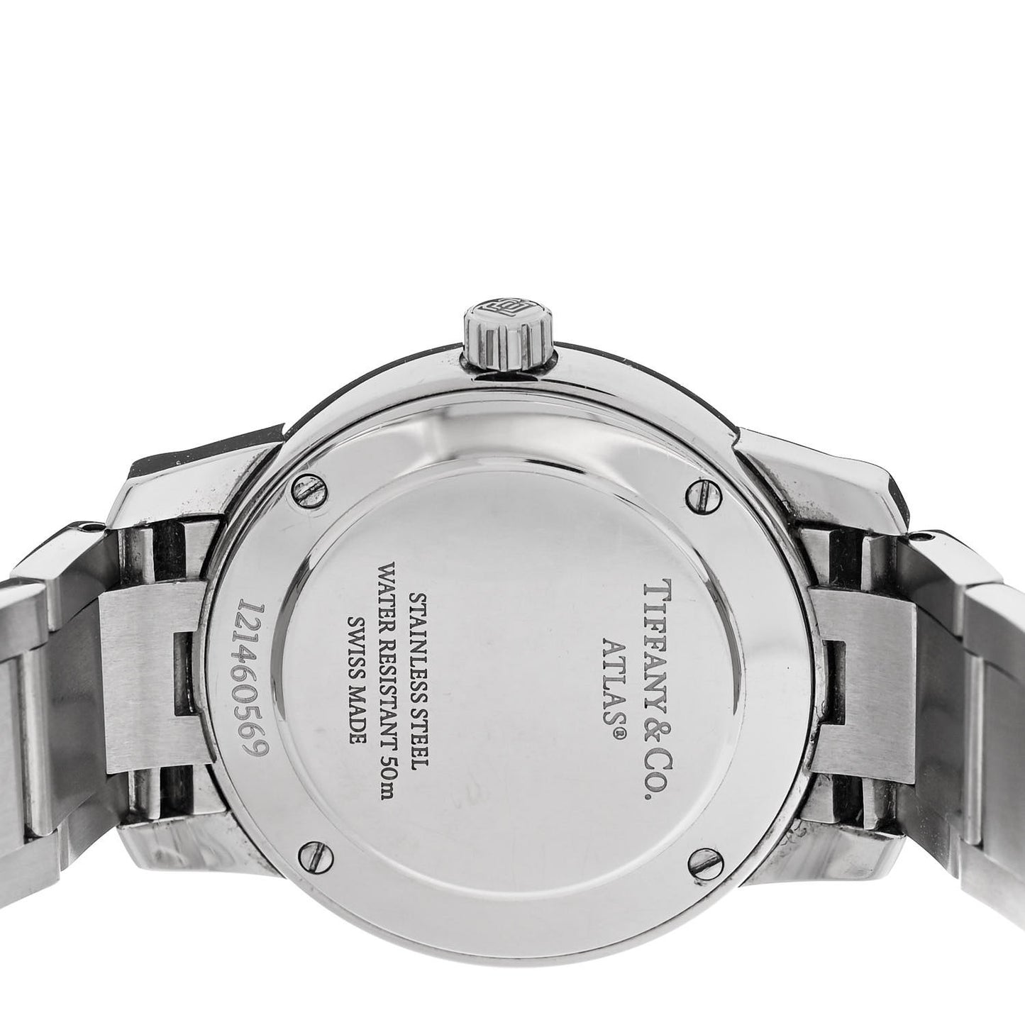 Stainless Steel 29mm Atlas 2-Hand Quartz Watch Pink