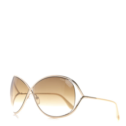 Tom Ford Miranda Crossover Sunglasses TF130 Gold 1 of 8