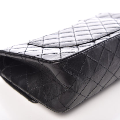 Chanel Aged Calfskin Quilted 2.55 Reissue 225 Flap So Black 11 of 13