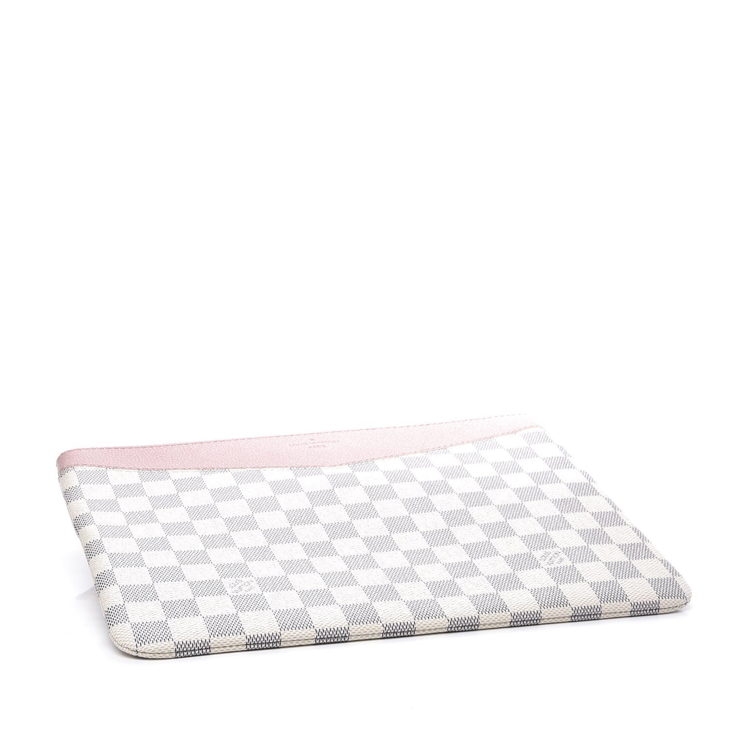Damier Azur Daily Pouch Rose Poudre