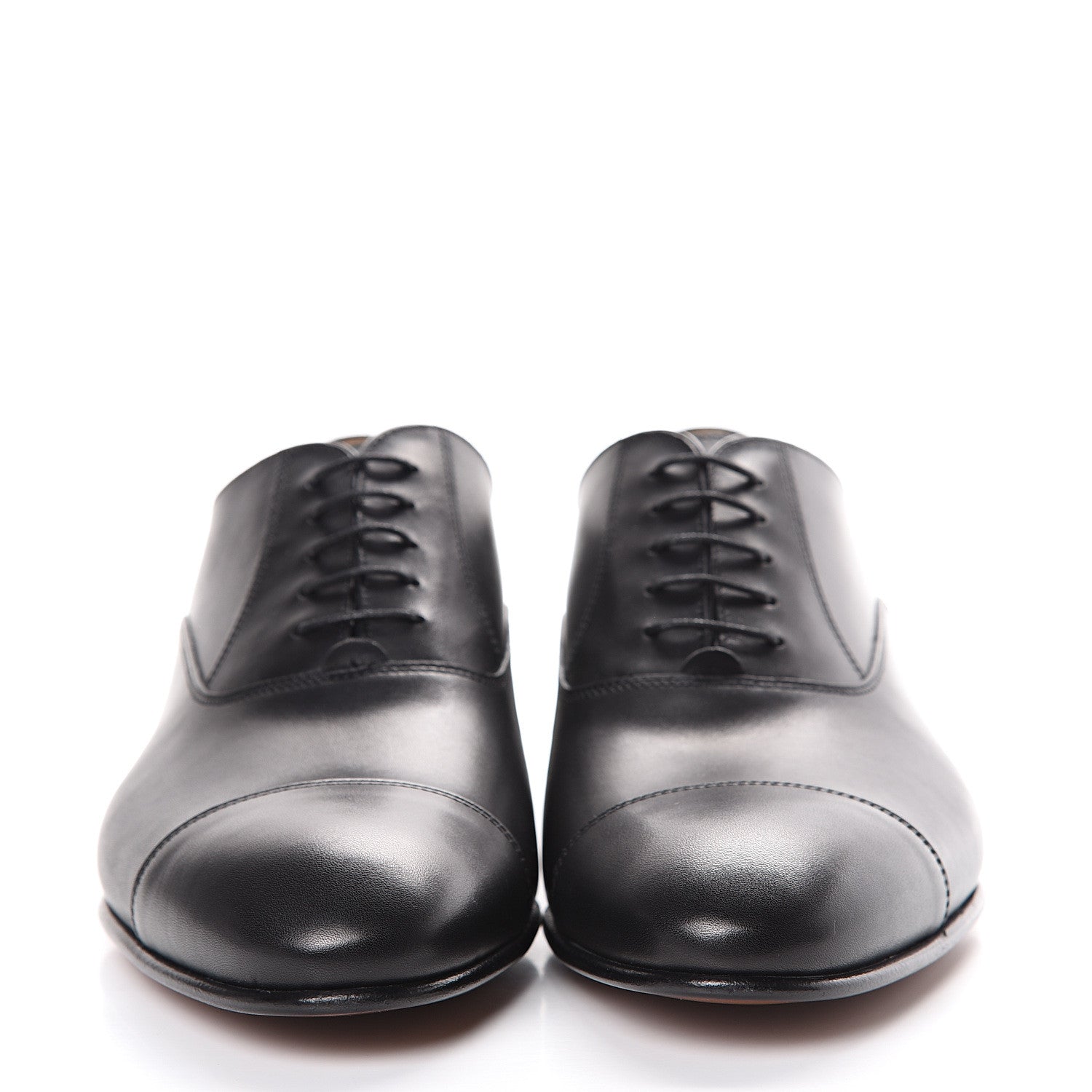 Chanel Smooth Calfskin Mens Loafers 42 Black 3 of 8