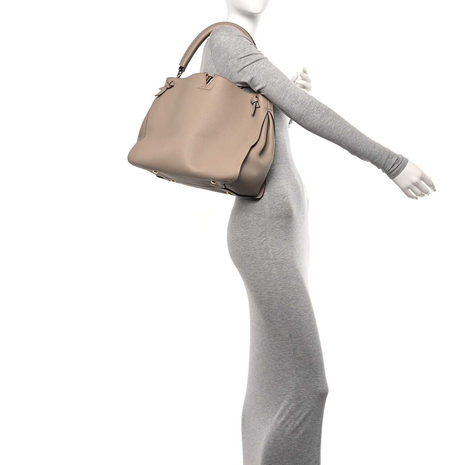 Louis Vuitton Calfskin Tournon Galet 2 of 13