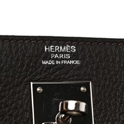 Hermes Togo Kelly Retourne 32 Marron Fonce 5 of 11