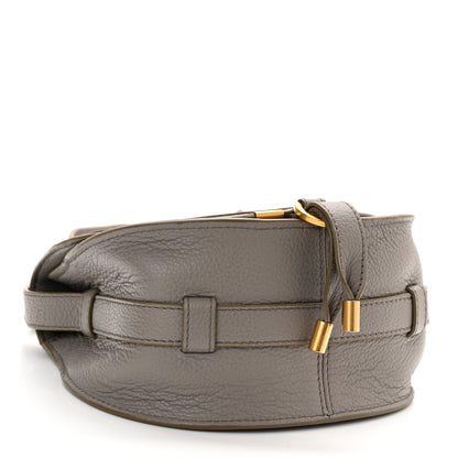 Chloe Calfskin Mini Marcie Round Crossbody Bag Cashmere Grey 4 of 15