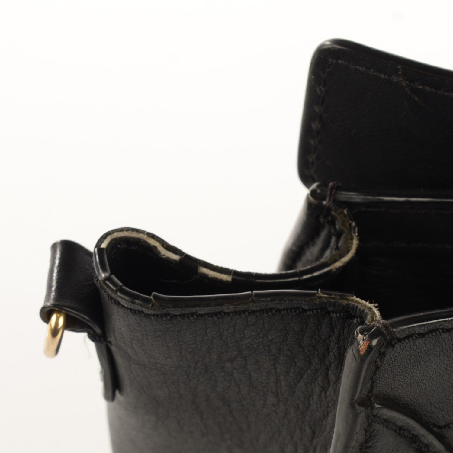 Celine Smooth Calfskin Nano Luggage Black 4 of 12