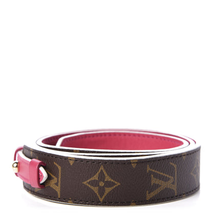 Louis Vuitton Monogram Bandouliere Shoulder Strap XL Hot Pink 2 of 4